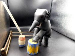 schoenhut elephant view